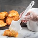 Carlisle 3" Pastry/Basting Brush - Nylon/Plastic, White (4040202) thumbnail 5