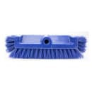 Carlisle 10" Dual Surface Floor Scrub Brush Head - Split Shape, Poly/Plastic, Blue (40422EC14) thumbnail 4