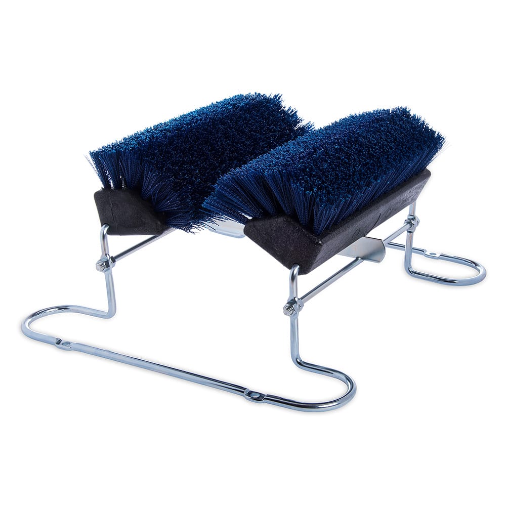 Carlisle 10" Boot 'N Shoe Brush - Blue (4042414)