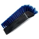 Carlisle 10" Boot 'N Shoe Brush Head - Plastic/Polypropylene, Blue (4042514) thumbnail 2