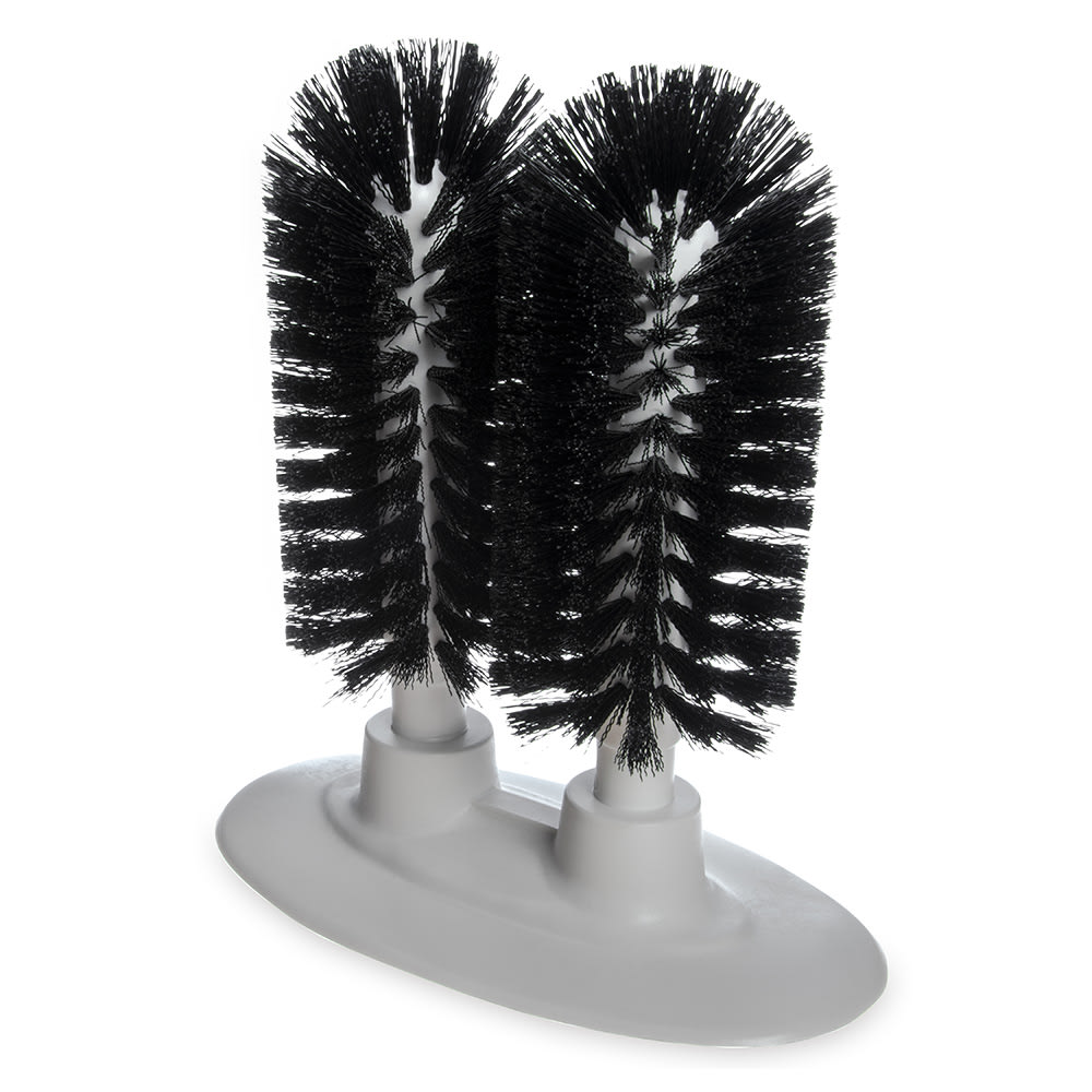 Carlisle Sparta Twin Glass Washer Brush, Polyester Bristles (4046003)