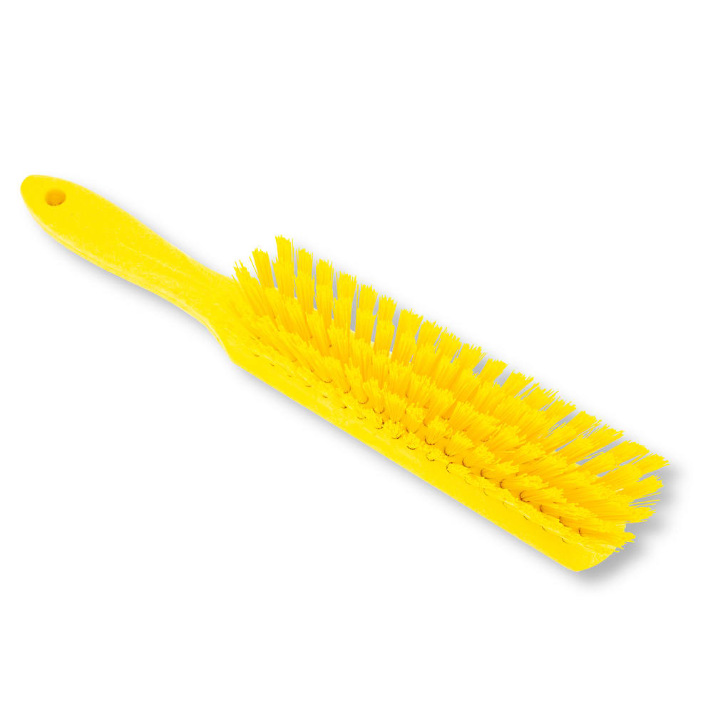 Carlisle 13 1/2" Counter/Bench Brush - Poly/Plastic, Yellow (40480EC04)