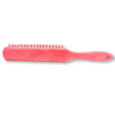 Carlisle 13 1/2" Counter/Bench Brush - Poly/Plastic, Red (40480EC05) thumbnail 3