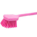 Carlisle 20" Floater Scrub Brush - Poly/Plastic, Pink (40501EC26) thumbnail 3