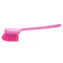 Carlisle 20" Floater Scrub Brush - Poly/Plastic, Pink (40501EC26) thumbnail 4