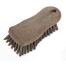 Carlisle 6" Cutting Board Brush - Polyester Bristles, Brown (40521EC01) thumbnail 2