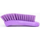 Carlisle 6" Cutting Board Brush - Polyester Bristles, Purple (40521EC68) thumbnail 2
