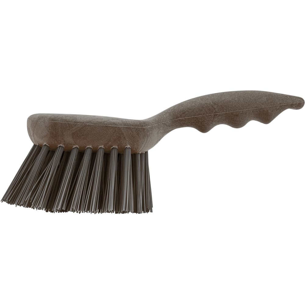 Carlisle 8" Floater Scrub Brush - Poly/Plastic, Brown (40541EC01)