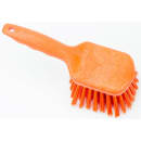 Carlisle 8" Sparta® Floater Scrub Brush w/ Orange Polyester Bristles (40541EC24) thumbnail 3
