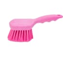 Carlisle 8" Floater Scrub Brush - Poly/Plastic, Pink (40541EC26) thumbnail 2