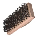 Carlisle 9 3/8" Butcher Block Brush - Steel/Hardwood (4067600) thumbnail 2