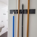 Carlisle Sparta Roll'N Grip Brush/Broom Rack, 18 in, w/ 1 Hook & 3 Holders (4073100) thumbnail 6