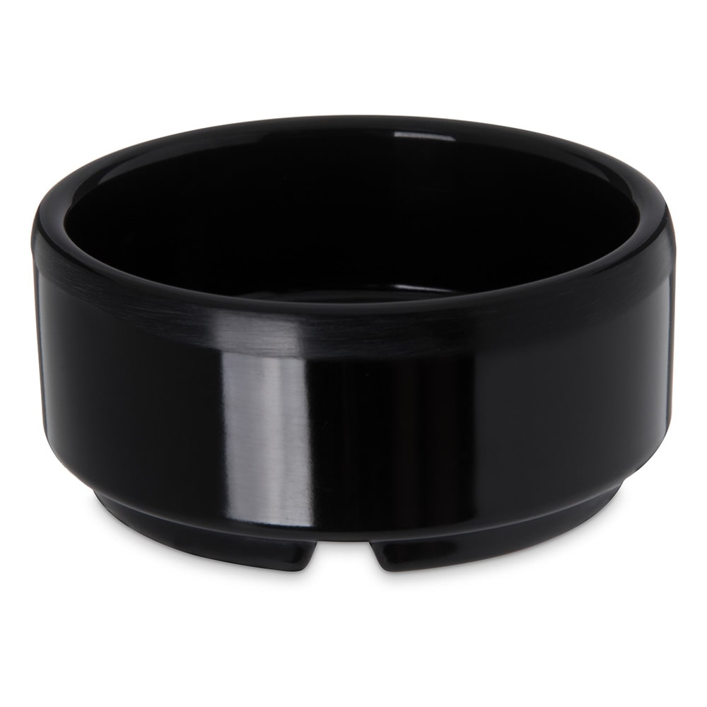 Carlisle 2 oz Melamine Ramekin, Black (41003)