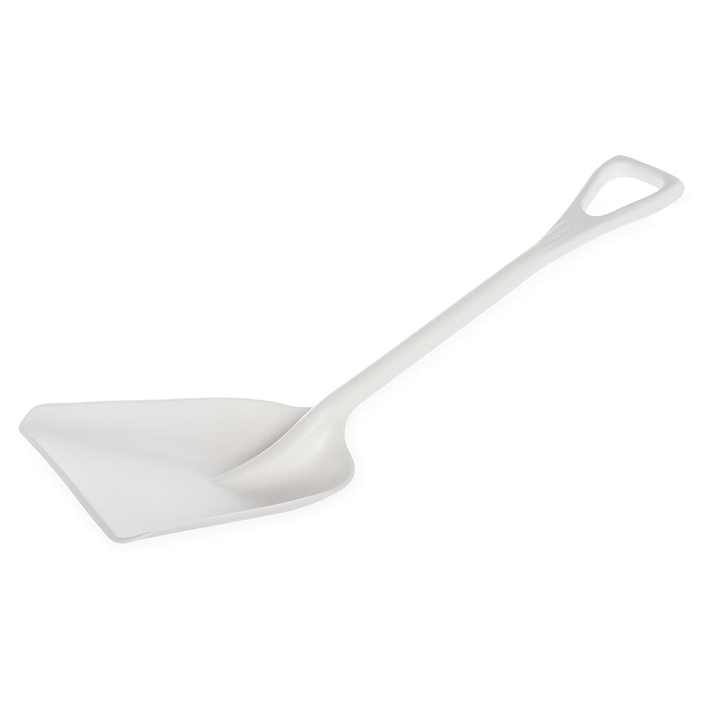 Carlisle 36 1/5" Sparta® Ice Shovel - Polypropylene, White (41076EC02)