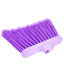 Carlisle 56"L Duo-Sweep® Lobby Broom w/ Angled Bristles & Fiberglass Handle, Purple (41082EC68) thumbnail 3