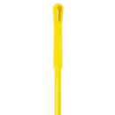 Carlisle 56"L Duo-Sweep® Lobby Broom w/ Yellow Angled Bristles & Blue Fiberglass Handle - Unflagged (41083EC04) thumbnail 2