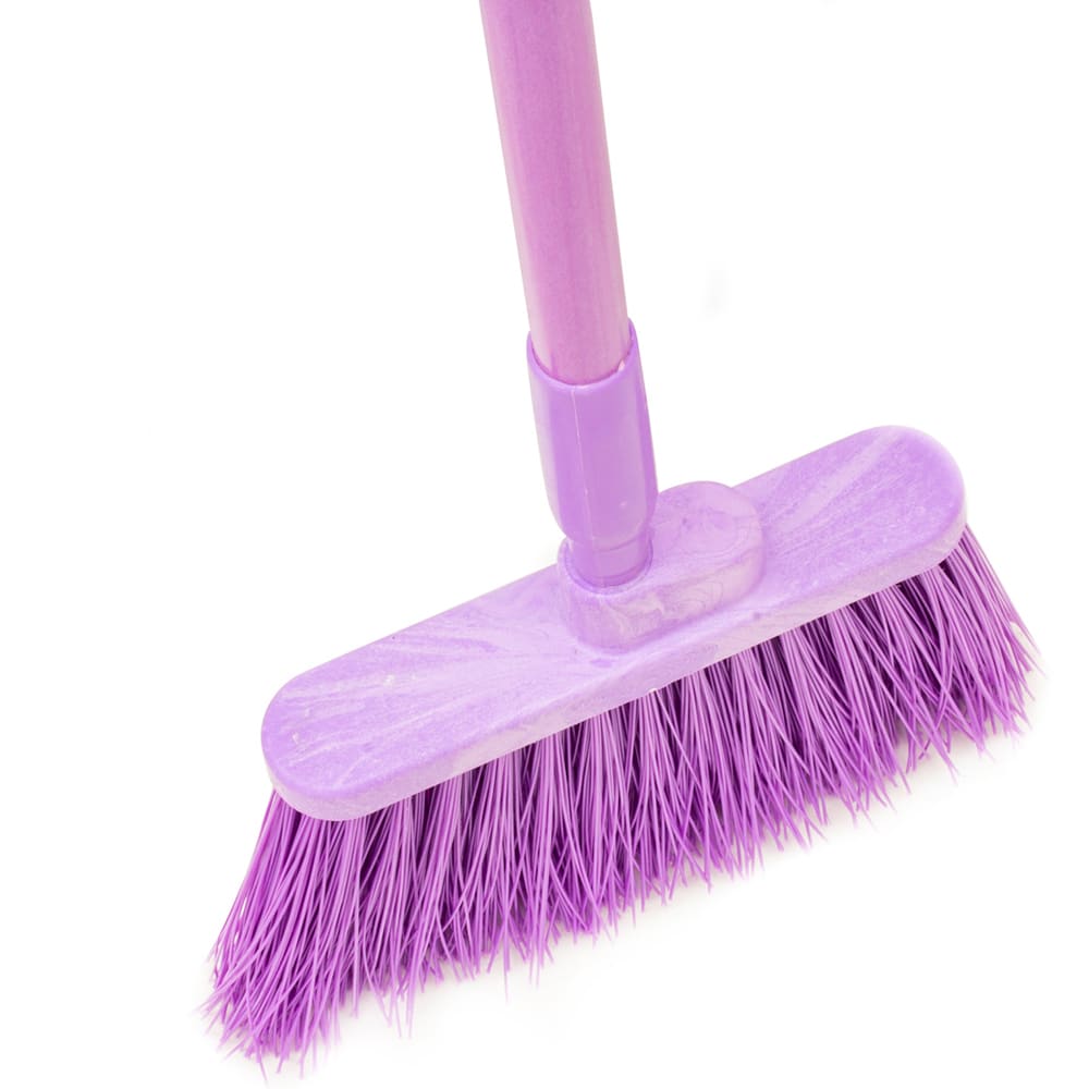 Carlisle 56"L Sparta® Angled Broom w/ Unflagged Polyester Bristles (41083EC68)