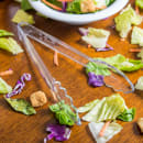 Carlisle 9"L Plastic Utility Tongs, Clear (410907) thumbnail 5