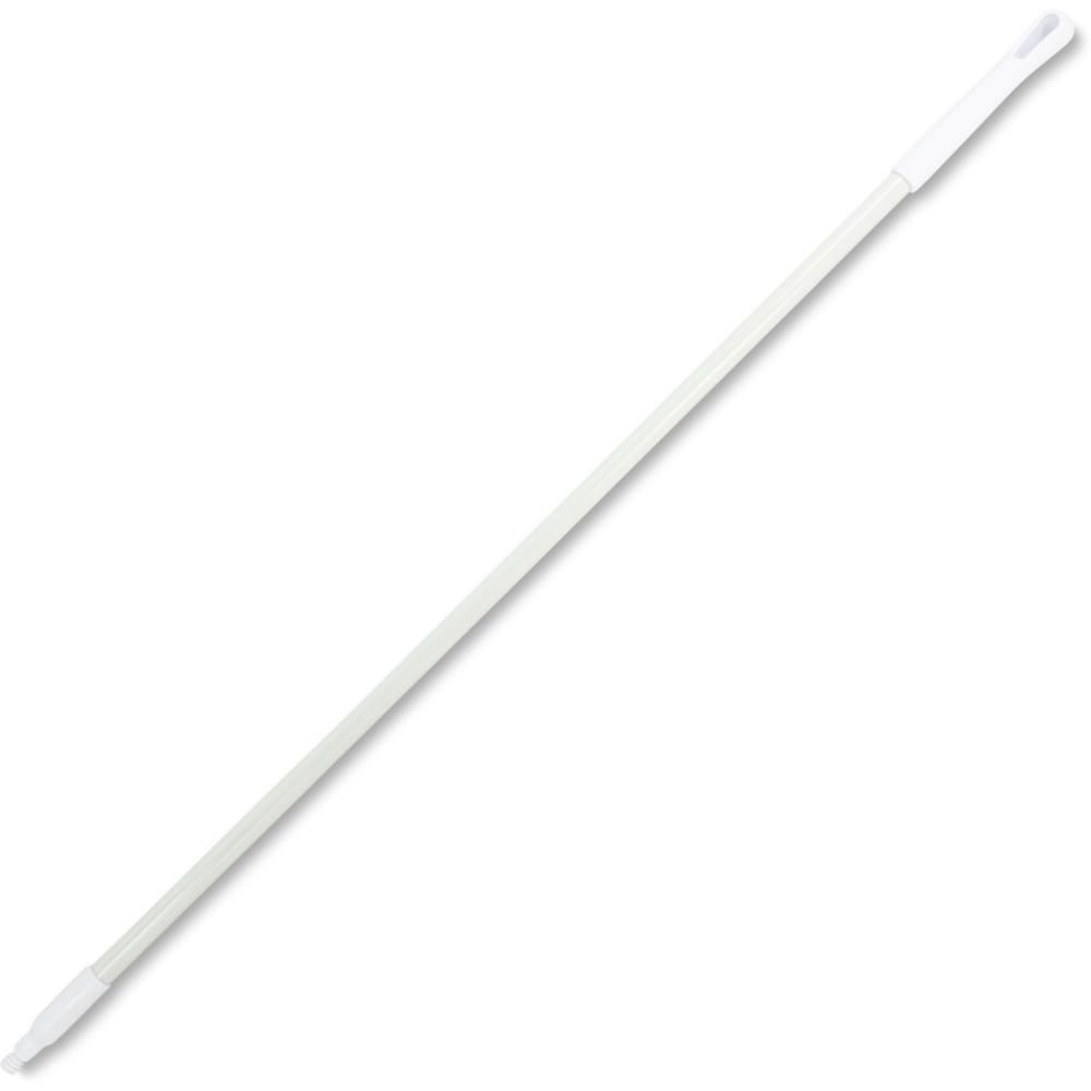 Carlisle 72" Threaded Broom Handle - Fiberglass, White (41226EC02)