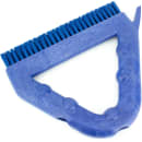 Carlisle 9" Triangular Tile & Grout Brush - Poly/Plastic, Blue (41323EC14) thumbnail 4