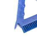Carlisle 9" Triangular Tile & Grout Brush - Poly/Plastic, Blue (41323EC14) thumbnail 6