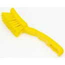 Carlisle 7" Detail Brush - Polyester Bristles, Yellow (41395EC04) thumbnail 4