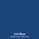 Carlisle 7" Detail Brush - Polyester Bristles, Blue (41395EC14) thumbnail 2