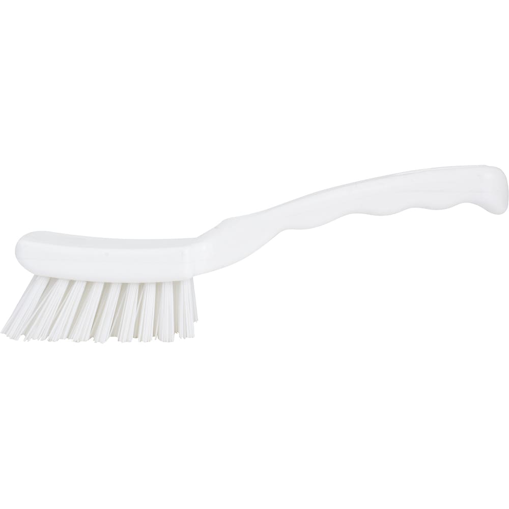 Carlisle 7" Detail Brush - Polyester Bristles, Tan (41395EC25)