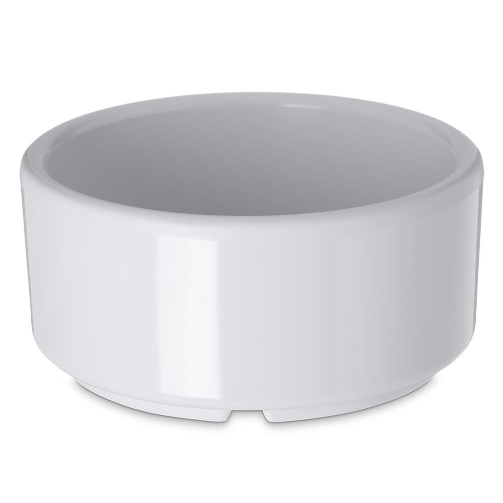 Carlisle 4 oz Melamine Ramekin, White (41402)