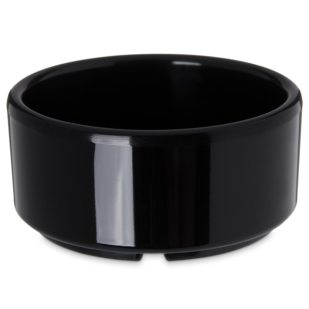 Carlisle 4 oz Melamine Ramekin, Black (41403)