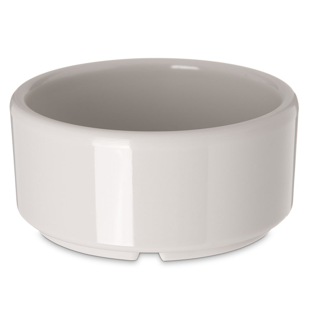 Carlisle 4 oz Melamine Ramekin, Bone (41442)