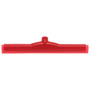 Carlisle 18" Floor Squeegee Head w/ Double Foam Rubber Blade, Red (4156705) thumbnail 2