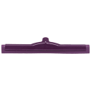 Carlisle 18" Floor Squeegee Head w/ Double Foam Rubber Blade, Purple (4156768) thumbnail 2