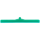 Carlisle 24" Floor Squeegee Head w/ Double Foam Rubber Blade, Green (4156809) thumbnail 2