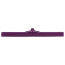 Carlisle 24" Floor Squeegee Head w/ Double Foam Rubber Blade, Purple (4156868) thumbnail 2