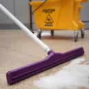 Carlisle 24" Floor Squeegee Head w/ Double Foam Rubber Blade, Purple (4156868) thumbnail 5