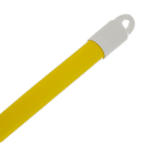 Carlisle 60" Quik-Release™ Mop Handle w/ Plastic Head, Fiberglass, Yellow (4166404) thumbnail 3
