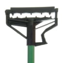 Carlisle 60" Quik-Release™ Mop Handle w/ Plastic Head, Fiberglass, Green (4166409) thumbnail 2