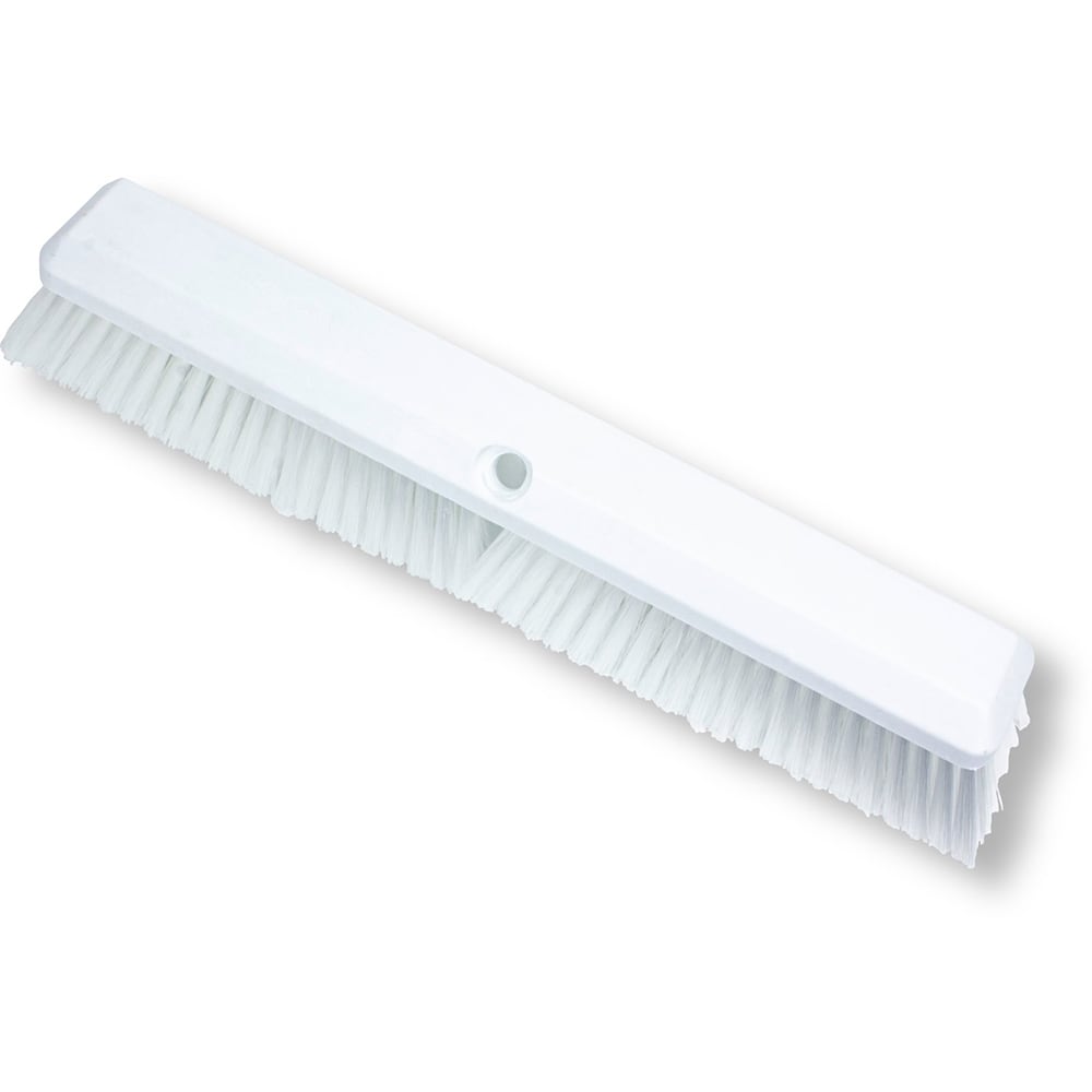 Carlisle 18" Push Broom Head w/ Fine/Medium Bristles, White (41890EC02)