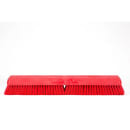 Carlisle 18" Push Broom Head w/ Fine/Medium Bristles, Red (41890EC05) thumbnail 4