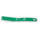Carlisle 9" Detail Brush - Polyester Bristles, Green (42022EC09) thumbnail 3