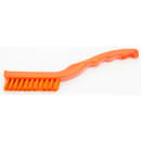 Carlisle 9" Detail Brush - Polyester Bristles, Orange (42022EC24) thumbnail 2