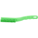 Carlisle 9" Detail Brush - Polyester Bristles, Lime (42022EC75) thumbnail 2