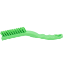 Carlisle 9" Detail Brush - Polyester Bristles, Lime (42022EC75) thumbnail 4