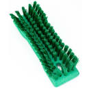 Carlisle 8" Comfort Grip Hand Scrub - Polyester Bristles, Green (42024EC09) thumbnail 3