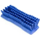 Carlisle 8" Comfort Grip Hand Scrub - Polyester Bristles, Blue (42024EC14) thumbnail 3