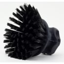 Carlisle 5" Round Scrub Brush - Polyester Bristles, Black (42395EC03) thumbnail 2