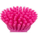 Carlisle 5" Round Scrub Brush - Polyester Bristles, Pink (42395EC26) thumbnail 5