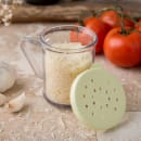 Carlisle 8 oz Cheese Shaker w/ Handle - Polyethylene, Yellow (4260S04) thumbnail 5