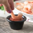 Carlisle 2 41/50" Round Ramekin w/ 2 oz Capacity, Smooth, Black (4312203) thumbnail 5